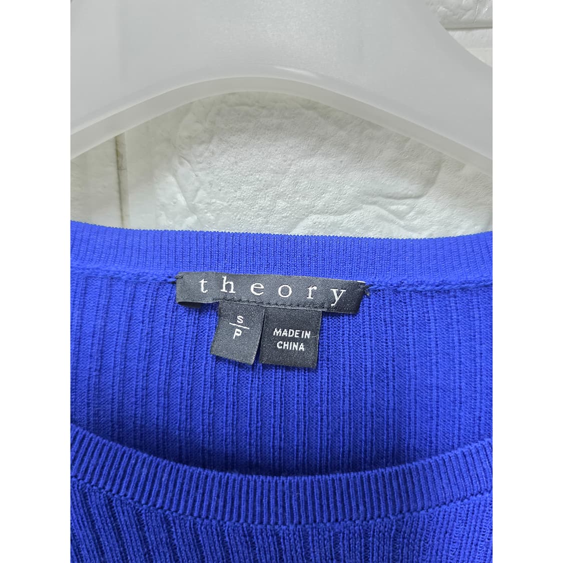 택포// 띠어리 Theory 블루 니트 S 상품이미지2