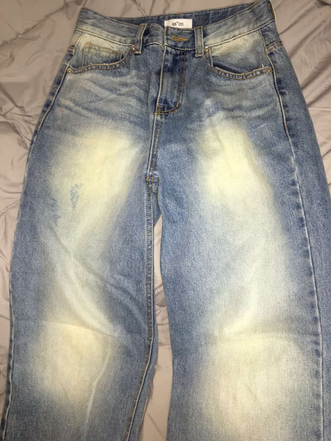 애즈온 시그니처 데님 팬츠 상품이미지2