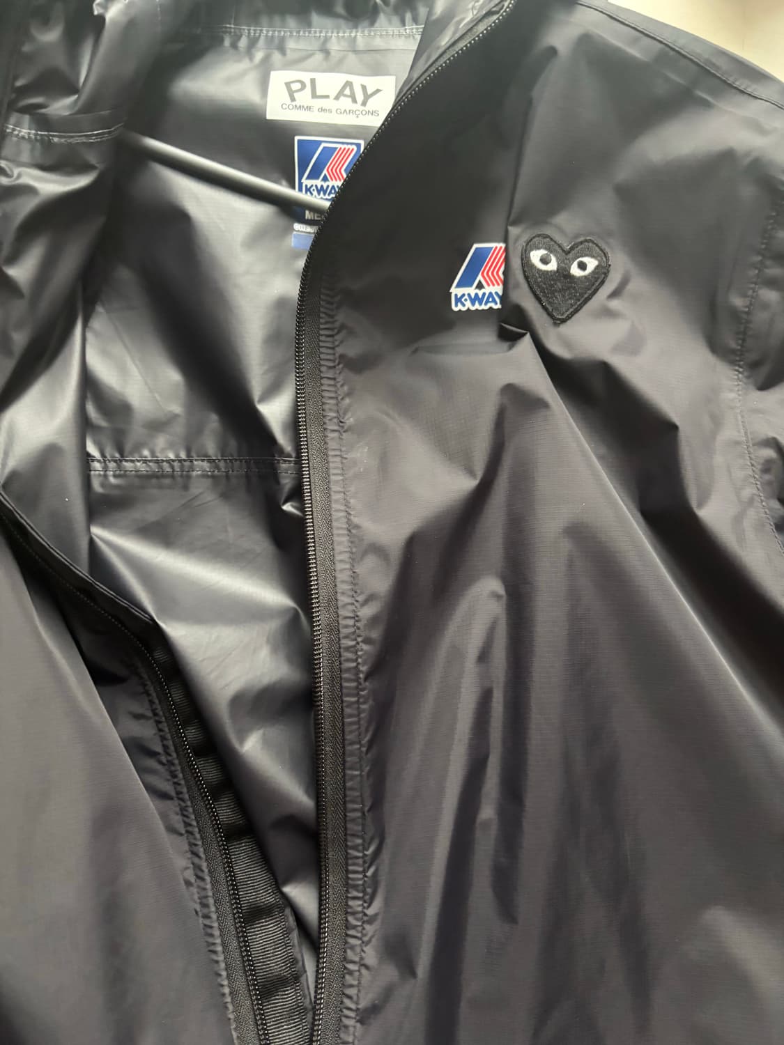 [급처] 꼼데가르송 까웨이 바람막이 m 상품이미지1