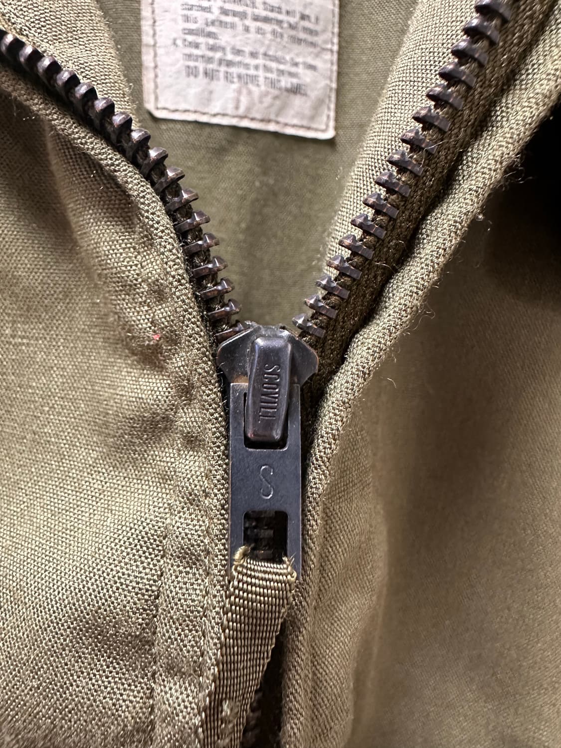 (M)80s 미공군 라이트웨이트 플라이 자켓 상품이미지4