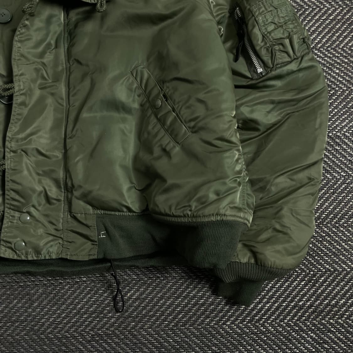 알파인더스트리 N-2B 밀리터리 숏 파카y 3141 상품이미지3