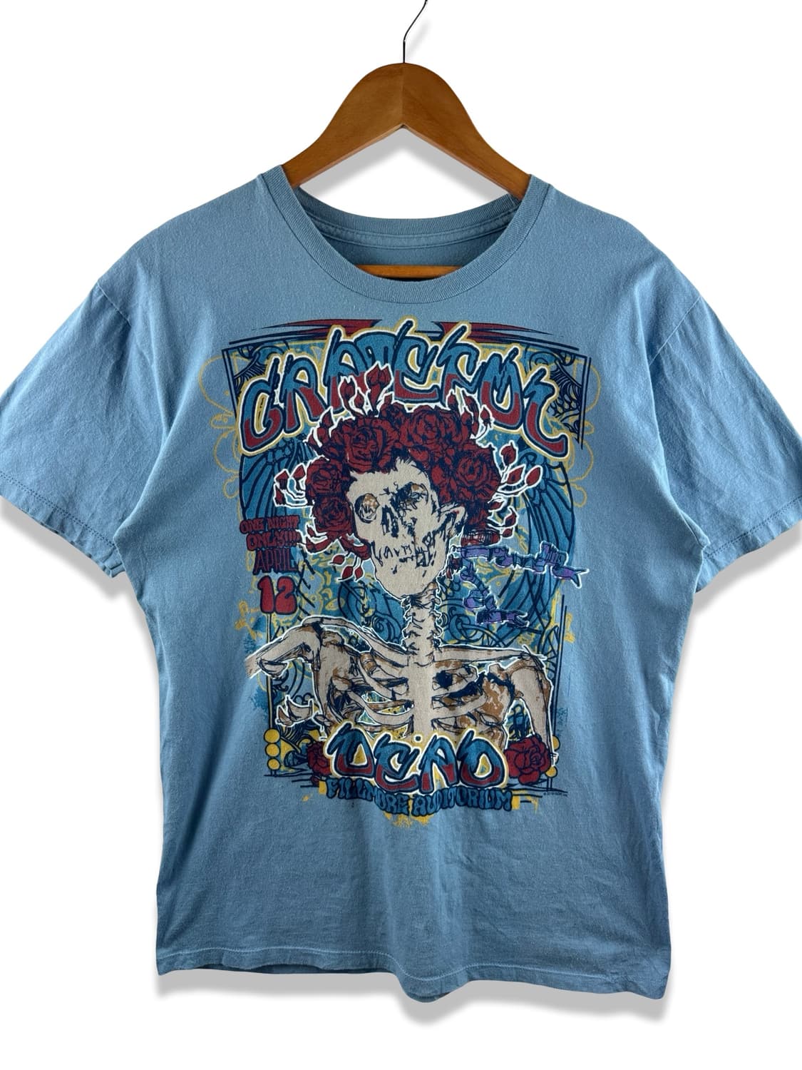 그레이트풀데드 스카이블루 그래픽 반팔티2961 상품이미지1