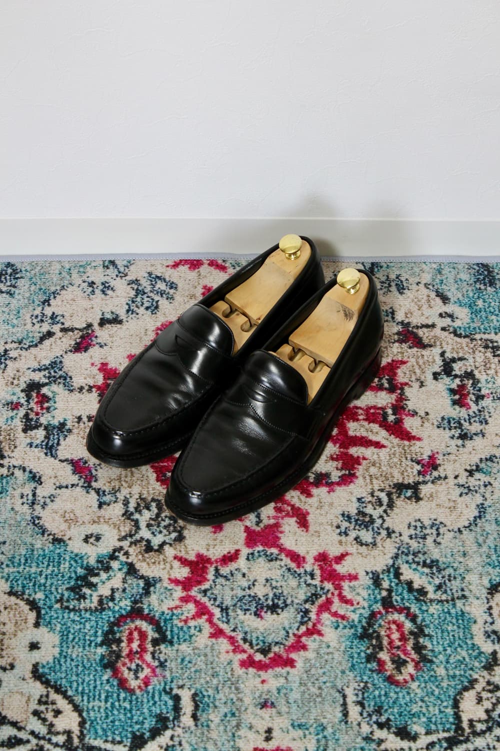 조셉치니 허드슨 블랙 로퍼 8F 상품이미지1