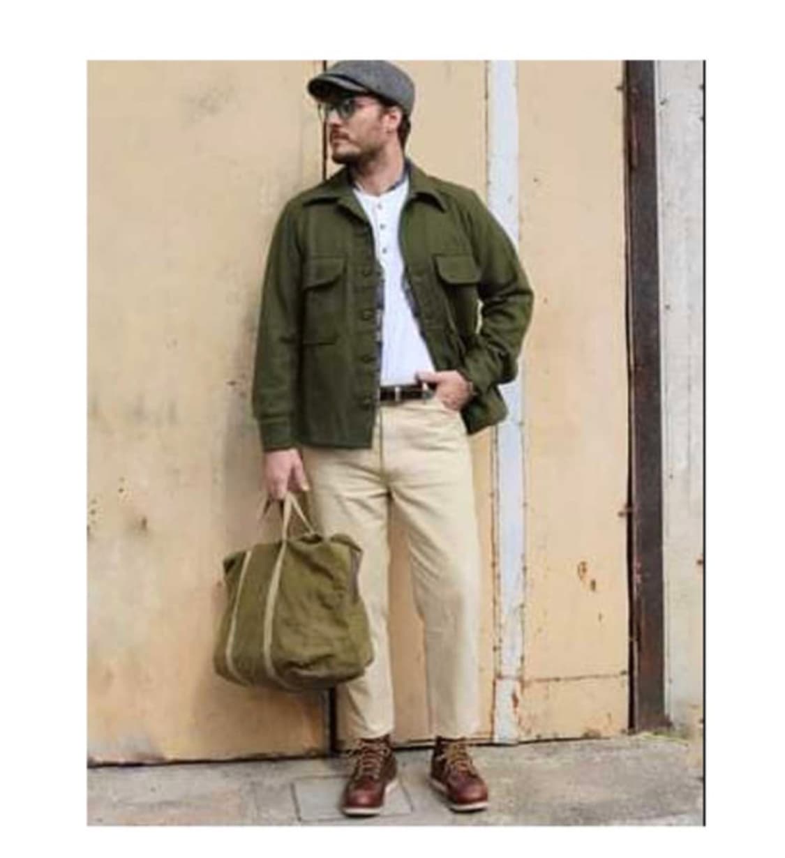 1970년대 미군 울 필드셔츠 OG-108 빈티지 밀리터리 셔츠 자켓 상품이미지6