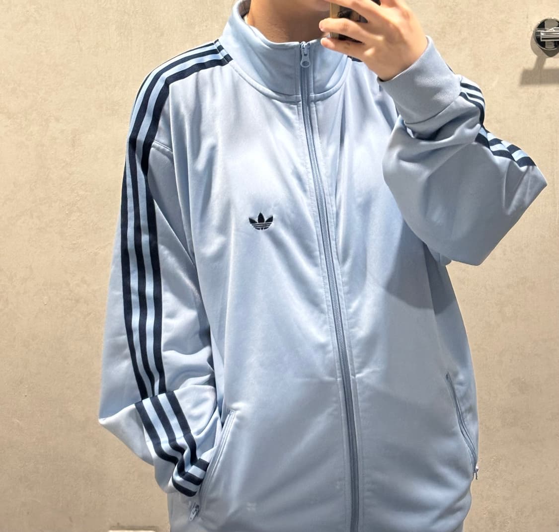 아디다스 소라색 하늘색 베켄바우어 bb 트랙탑 져지 상품이미지1
