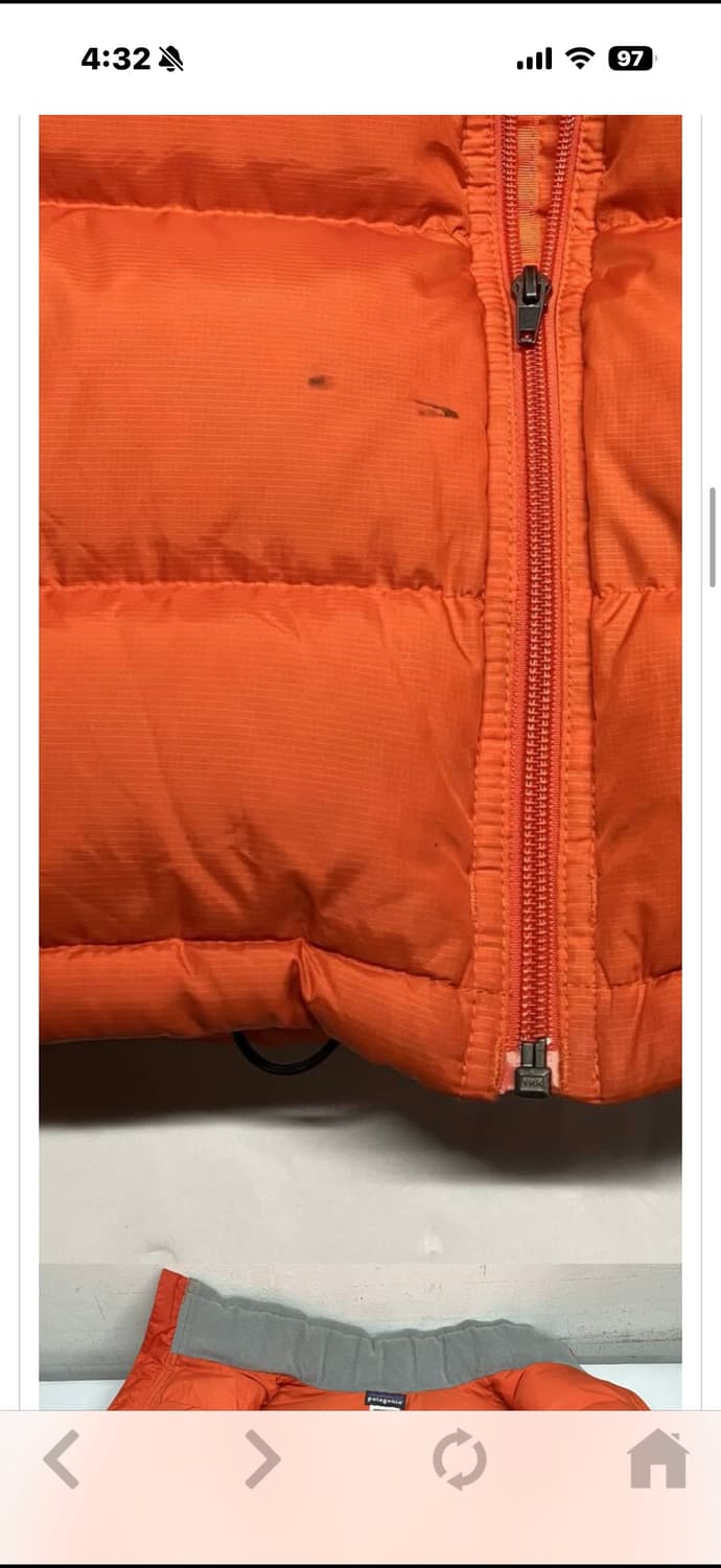 파타고니아 키즈 xxl 오렌지  상품이미지5