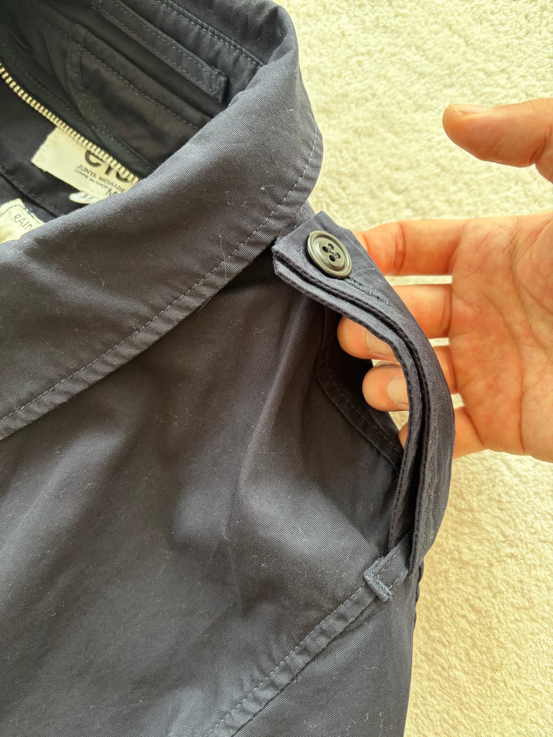 준야와타나베 밀리터리 코트 상품이미지6