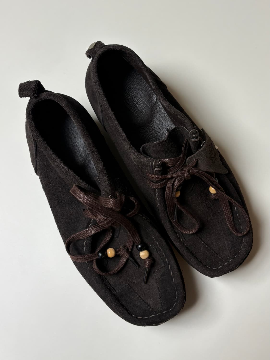 새상품) 폴리테루 왈라비 슈즈 스타 다크 브라운 1사이즈(255) 상품이미지1