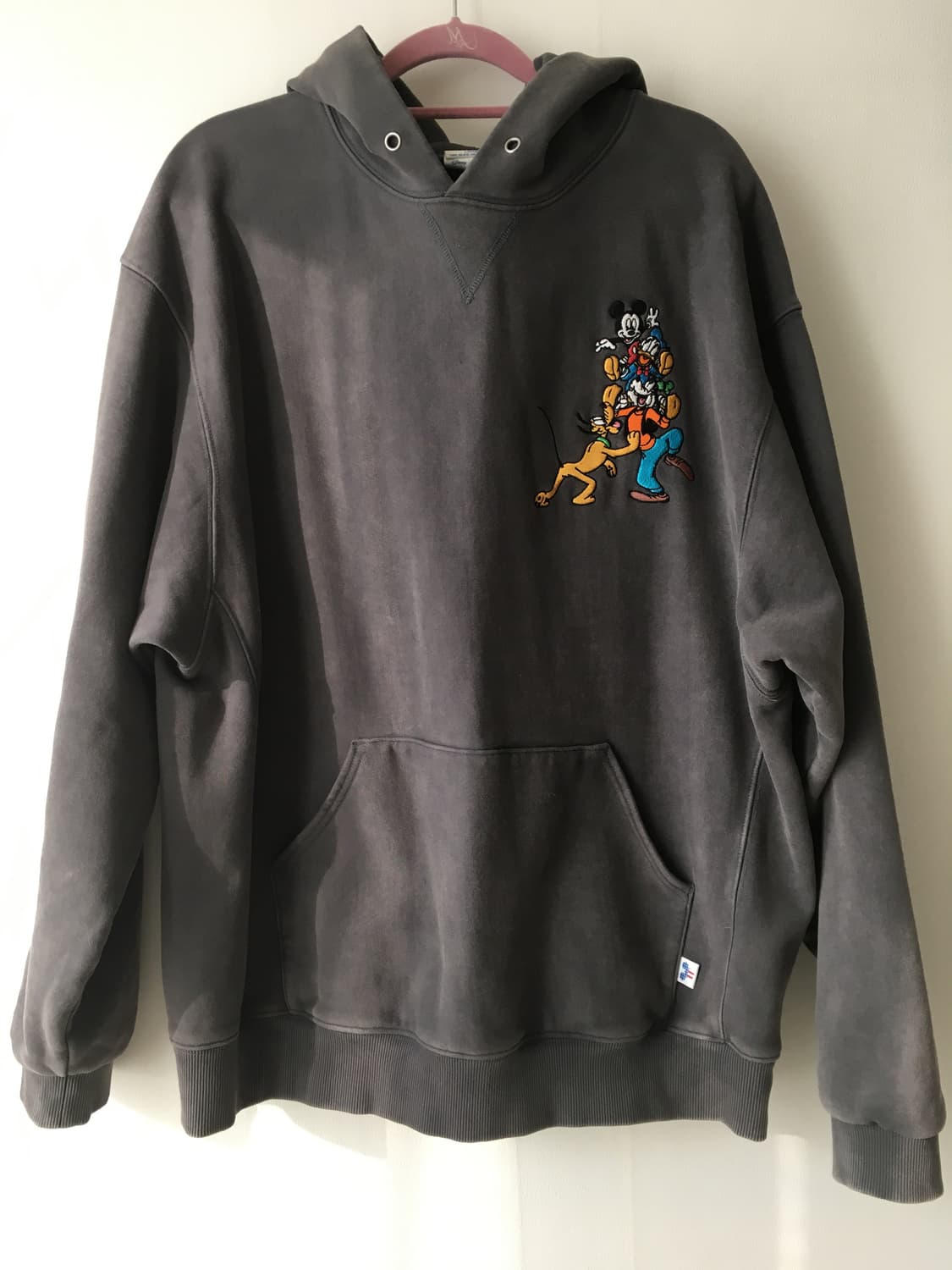 TNT_Mickey_Friends Hoodie Charcoal L 상품이미지2