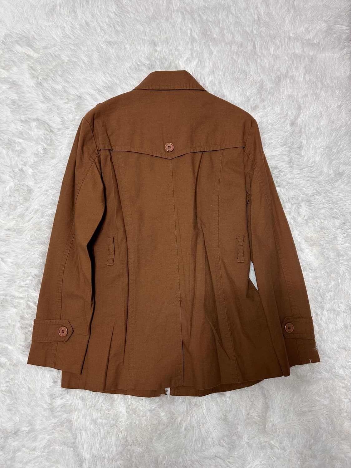 Number(N)ine brown trench coat 상품이미지5