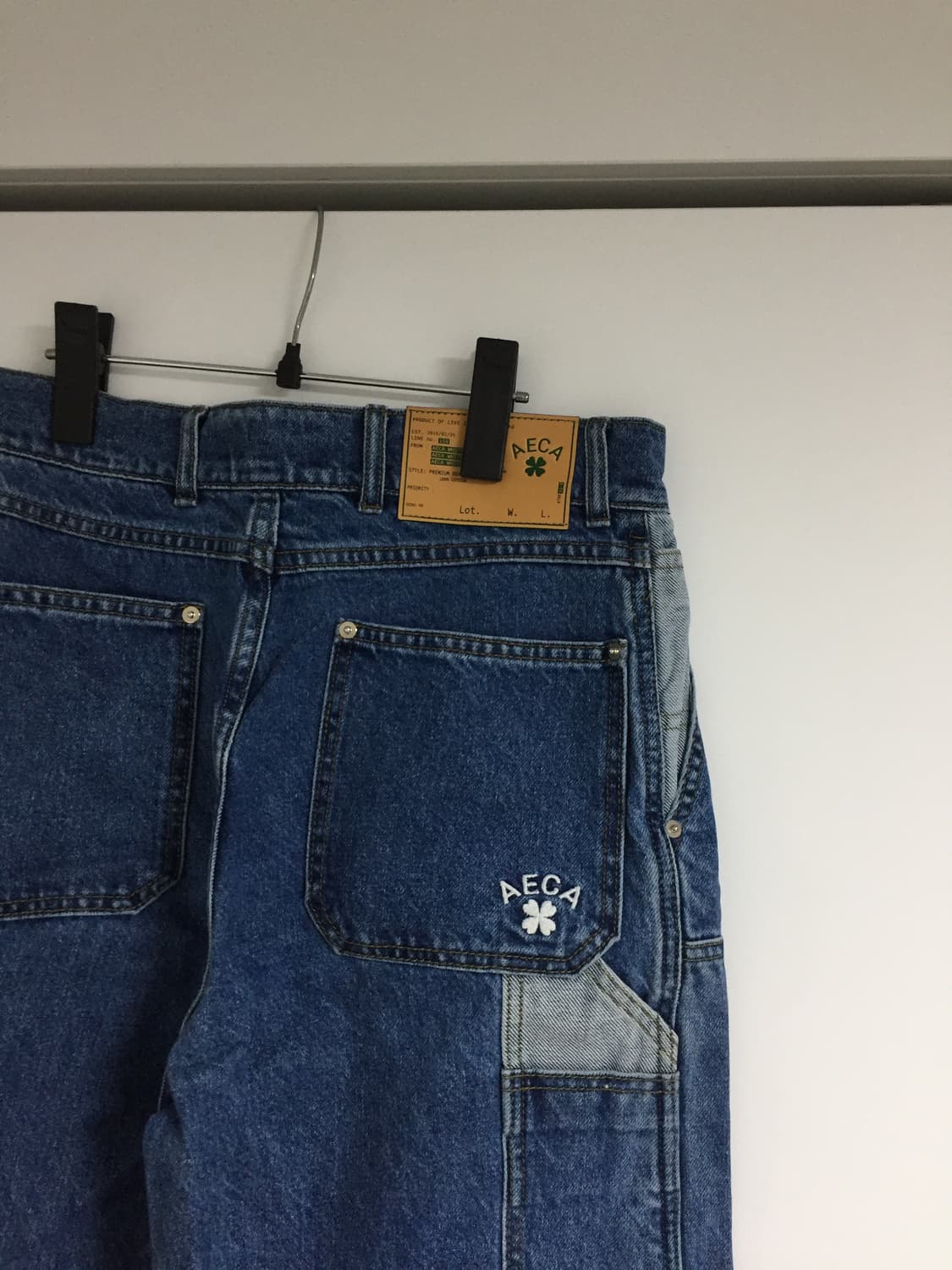 에이카화이트 카펜터 청바지 상품이미지2