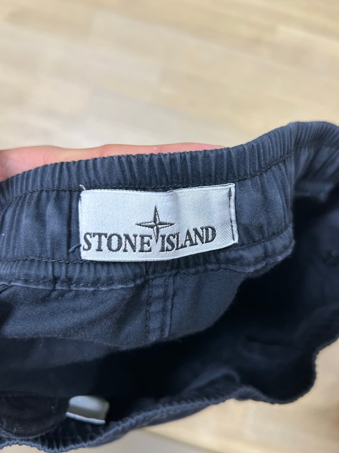 백화점판 스톤아일랜드 카고 조거팬츠 블랙 28-31 상품이미지5