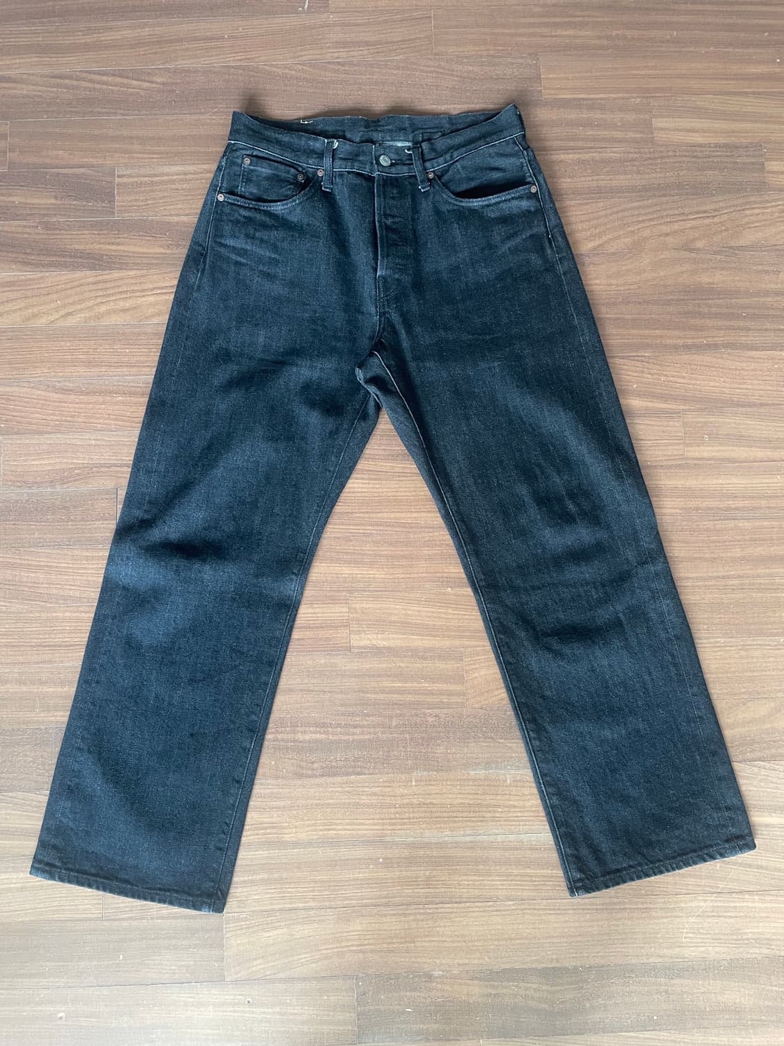 아웃스탠딩 30S 데님팬츠 블랙 32 상품이미지1