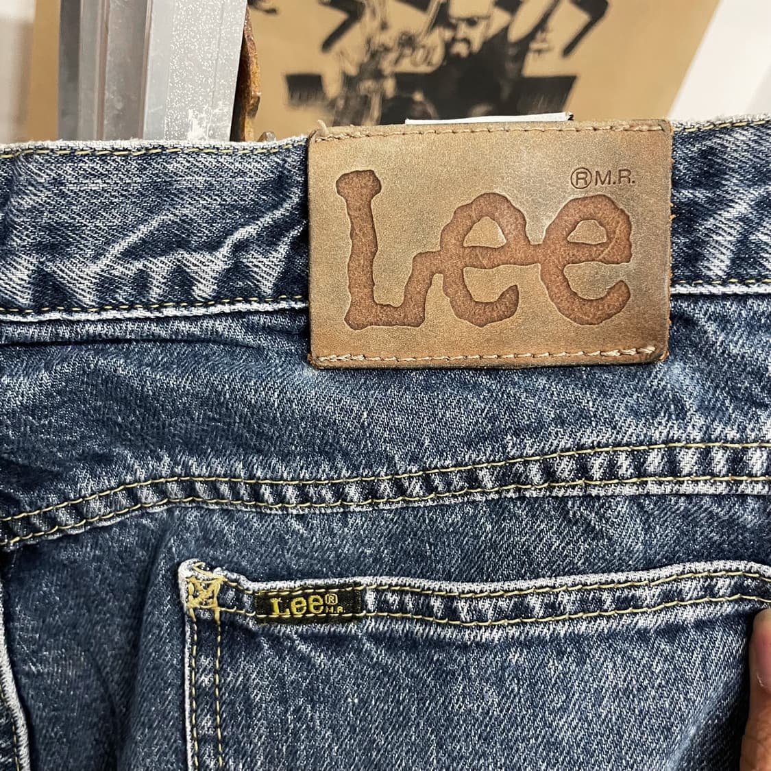 Lee 라이더스 스트레이트 워싱 데님 팬츠 상품이미지7