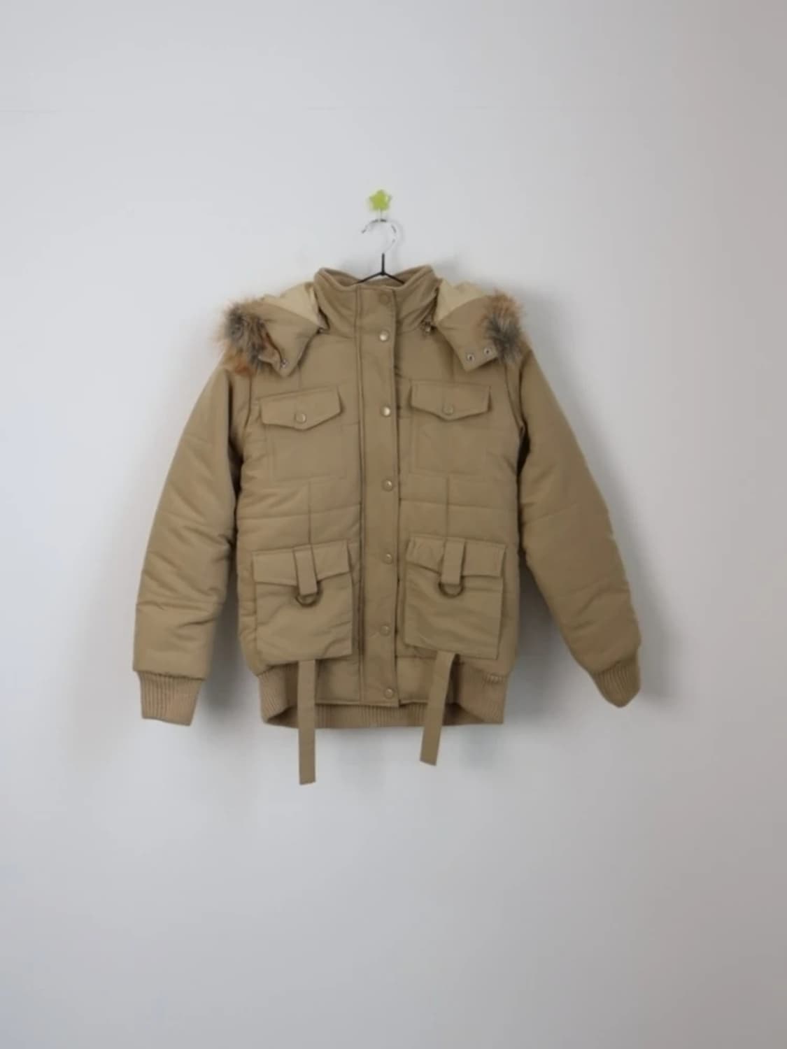  ELVENCE Fur Hooded Padded Jacket 상품이미지2