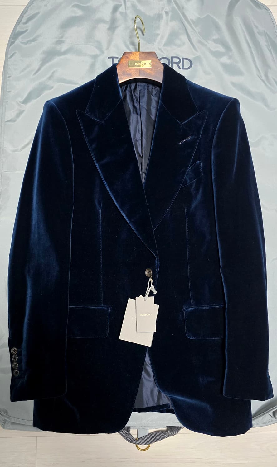 (새상품,강추👍)톰포드 아티쿠스 벨벳 블레이져 자켓 수트 상품이미지1
