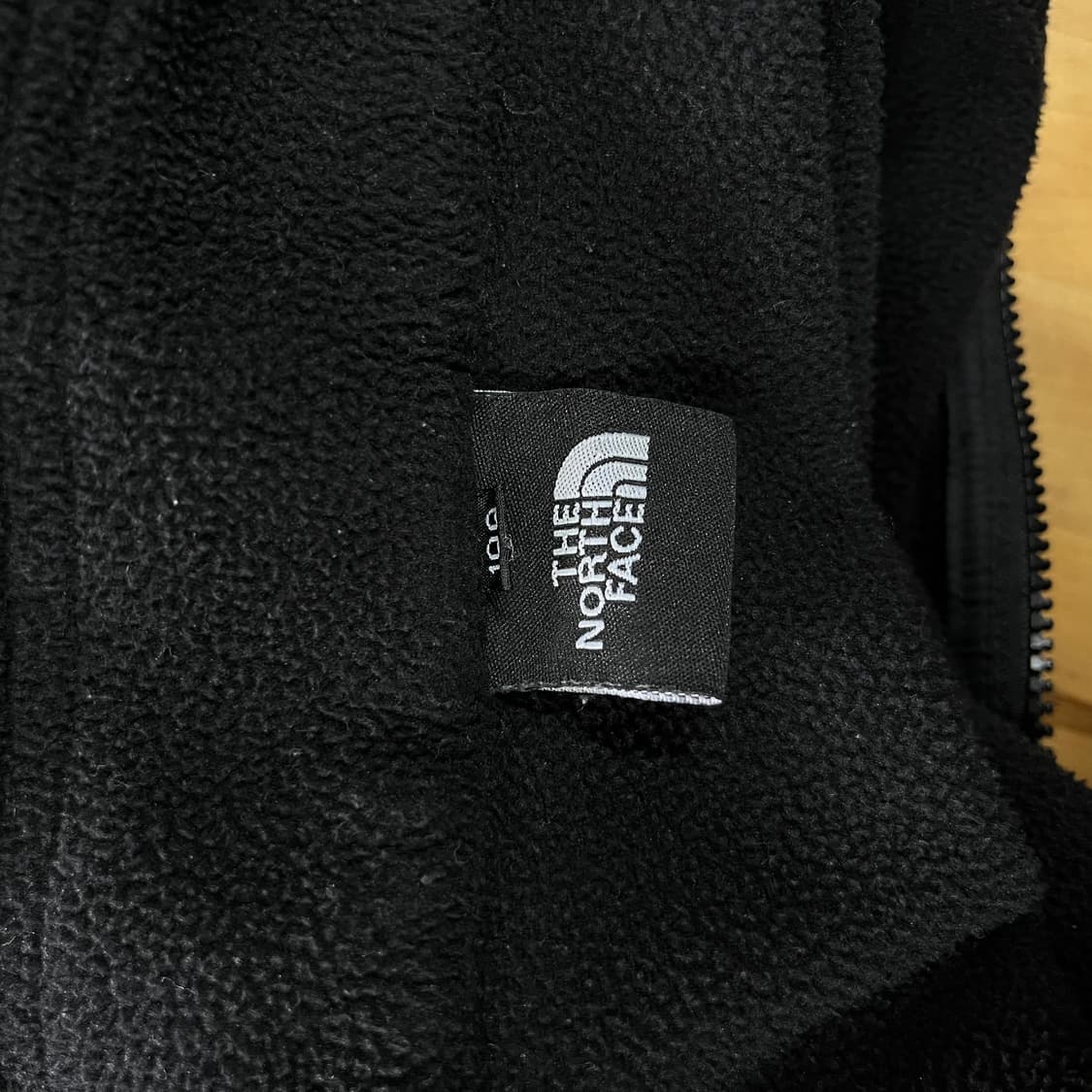 100 노스페이스 블랙 폴리스 플리스 집업자켓 상품이미지5