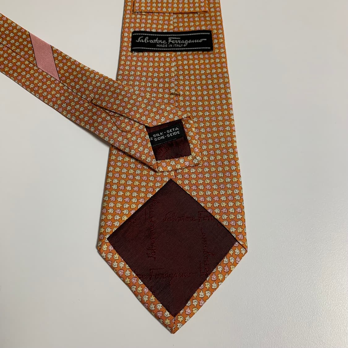 살바토레 페레가모(Ferragamo) 최상급 명품넥타이 결혼식패션 상품이미지6