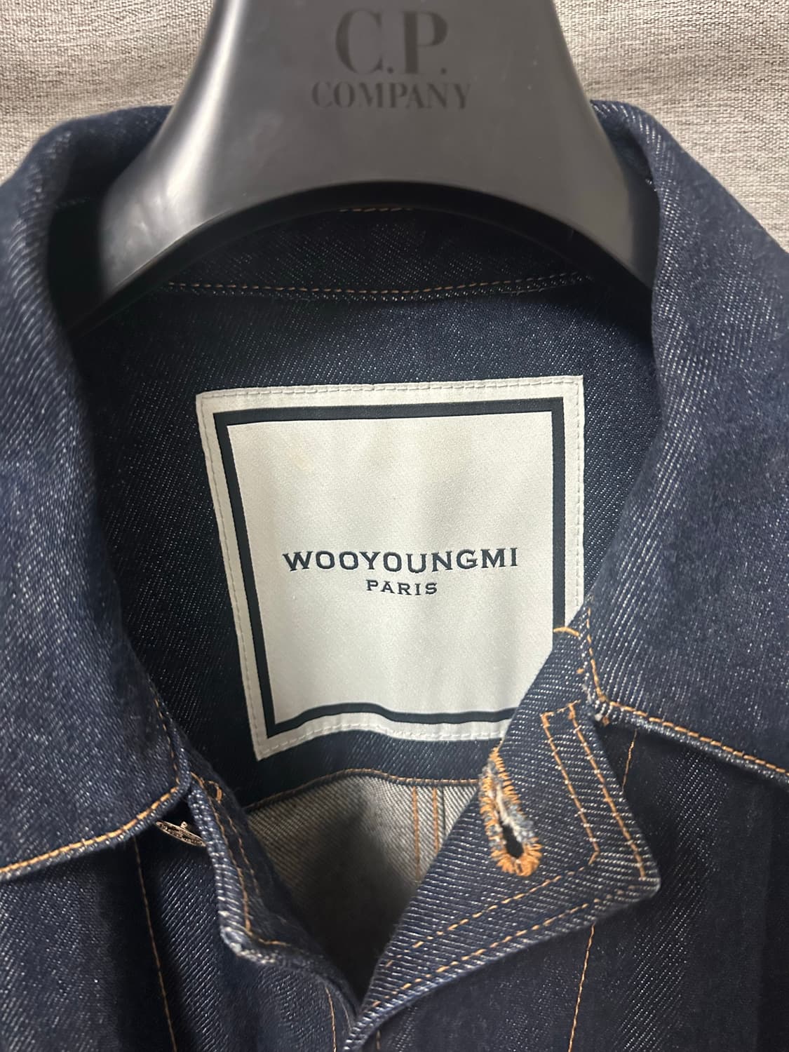 우영미 데님 초어 자켓 (48) 상품이미지4