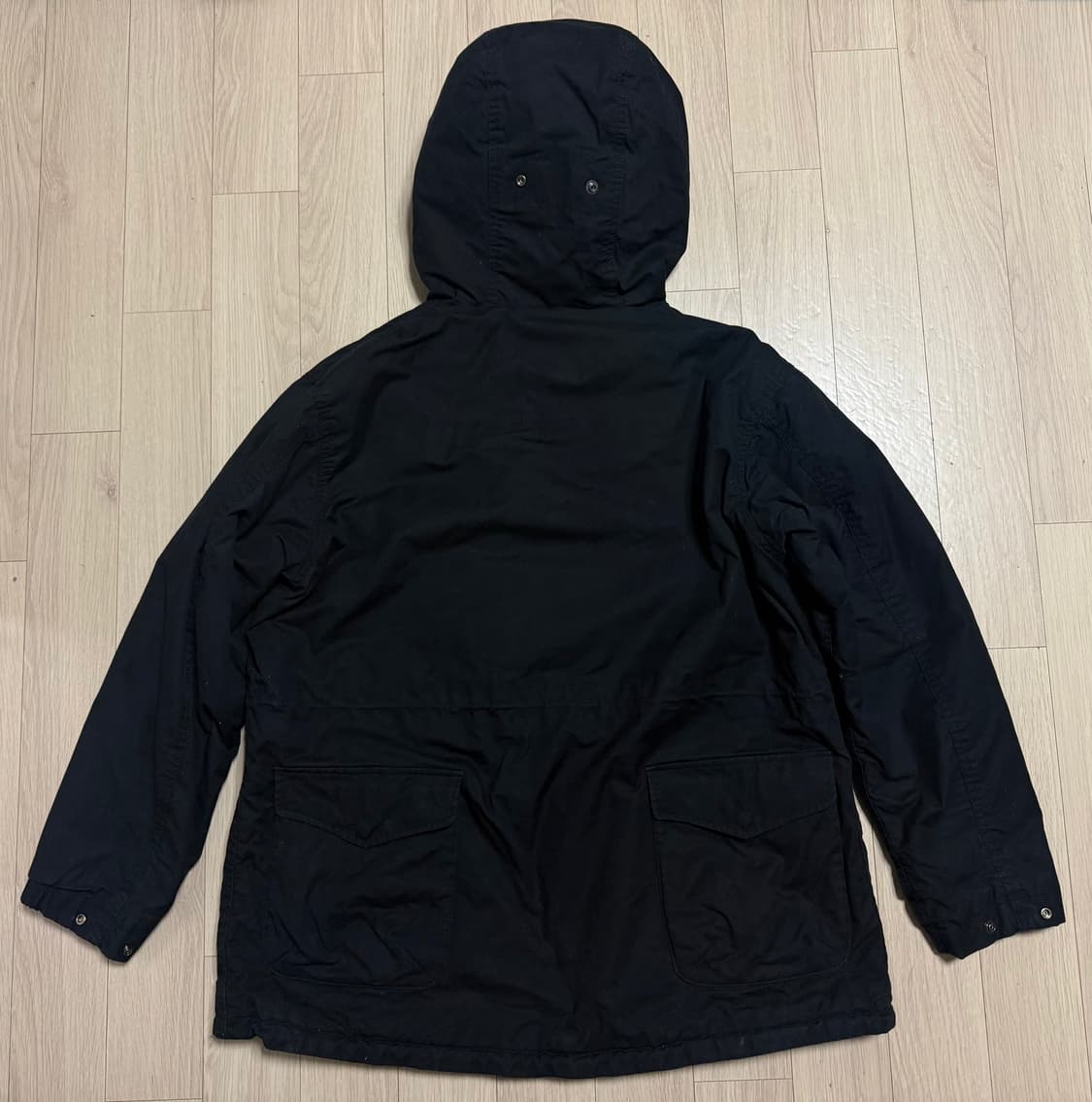 유니클로 x 엔지니어드가먼츠 퍼프테크 유틸리티 자켓 블랙 L 상품이미지1