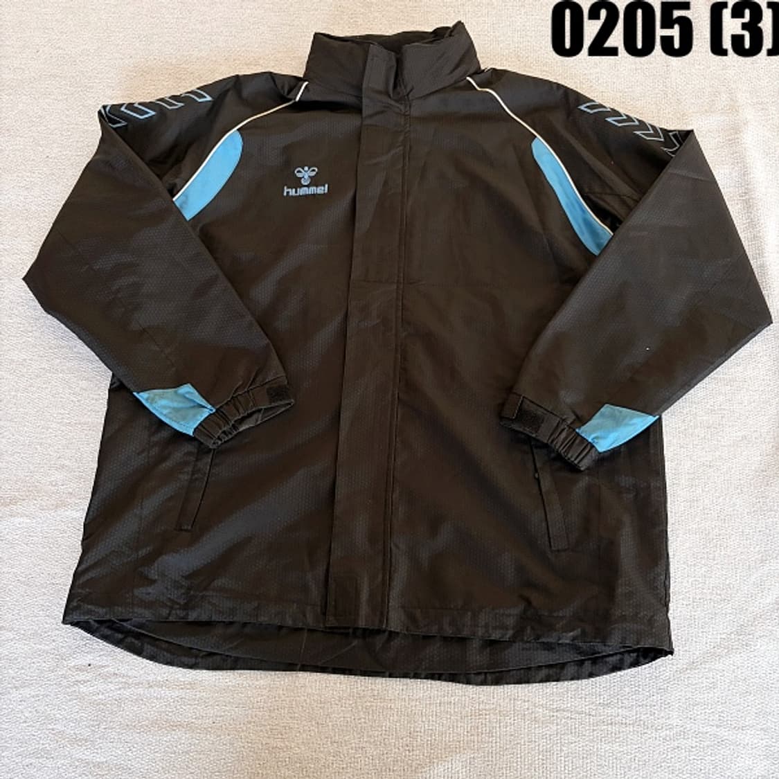 [2XL] 험멜 올드스쿨 빈티지 사이드라인 바람막이 자켓 0205(3) 상품이미지1