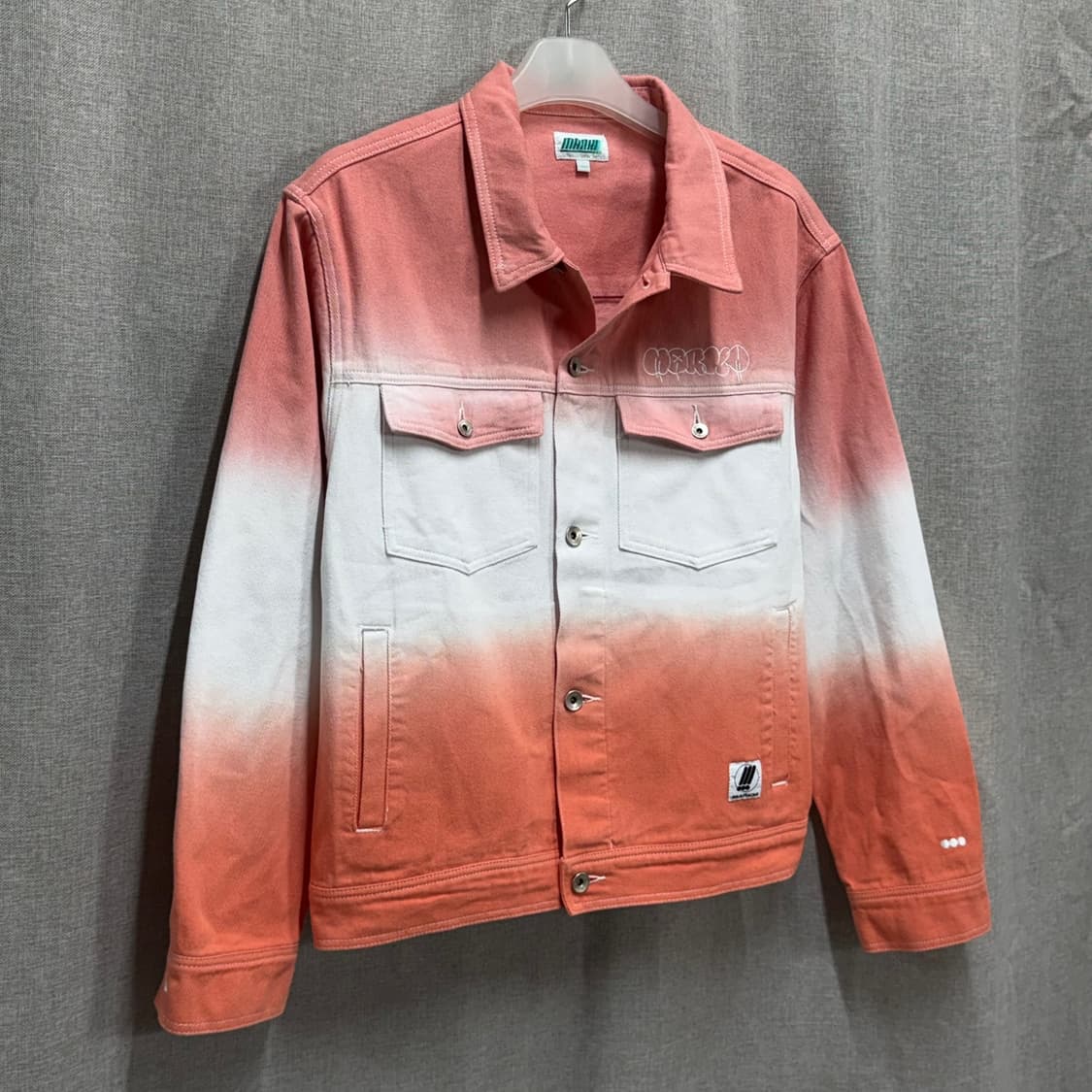 [L] 마크엠(MARKM) 그라데이션 데님 트래커 자켓 상품이미지2