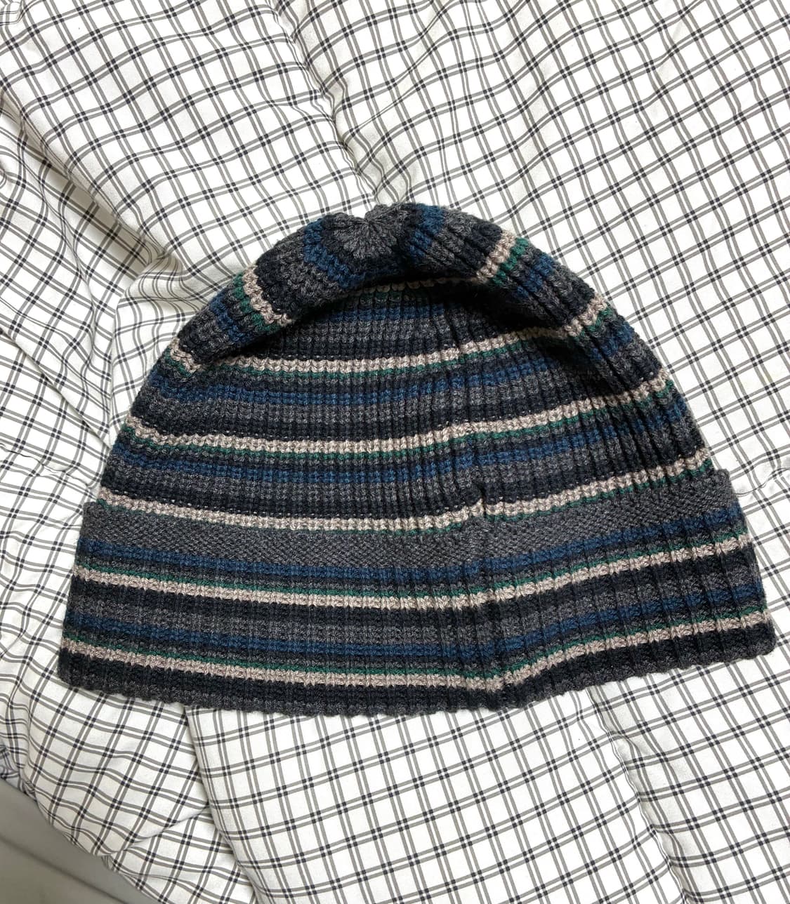 카키스 Harbor 스트라이프 비니 블랙 상품이미지2