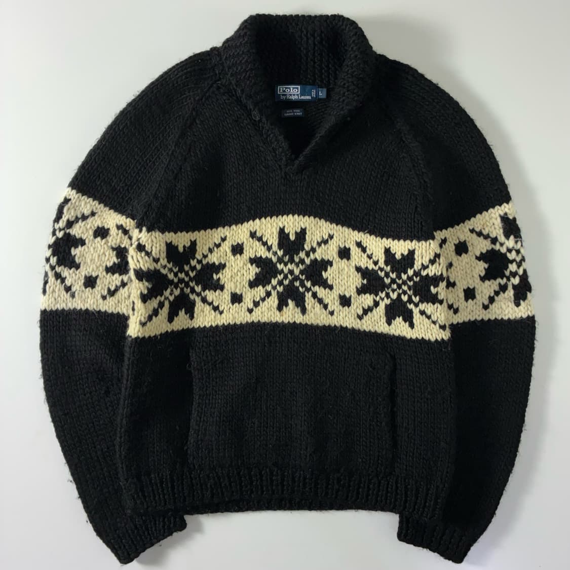 Polo  폴로 랄프로렌 핸드메이드 헤비 울 스웨터  상품이미지1