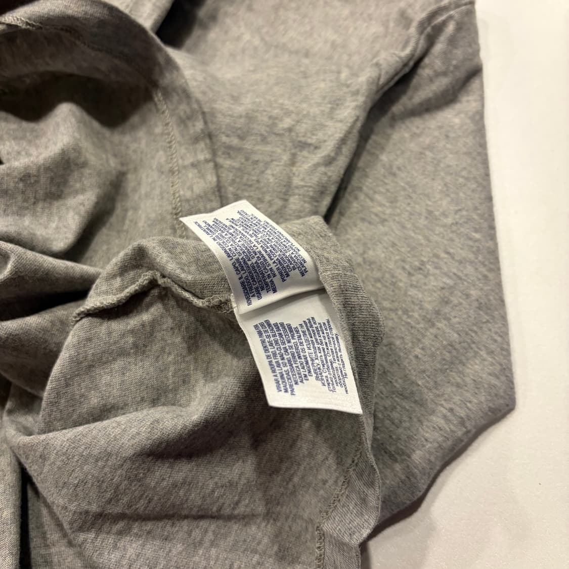 [L] 폴로 랄프로렌 Y2K 긴팔 티셔츠 그레이 C836 상품이미지7