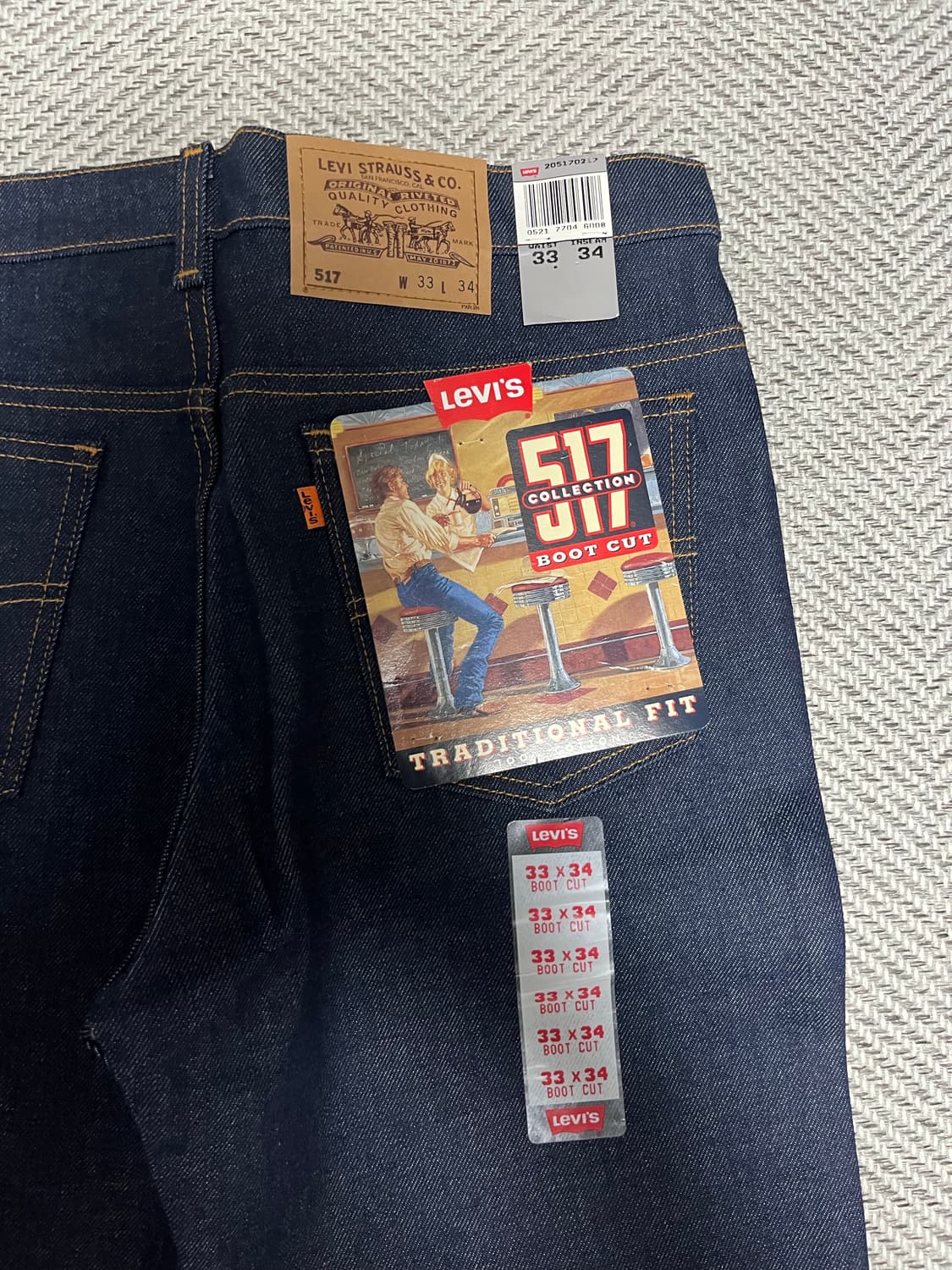 90s 리바이스 517 데드스탁 33x34 상품이미지6