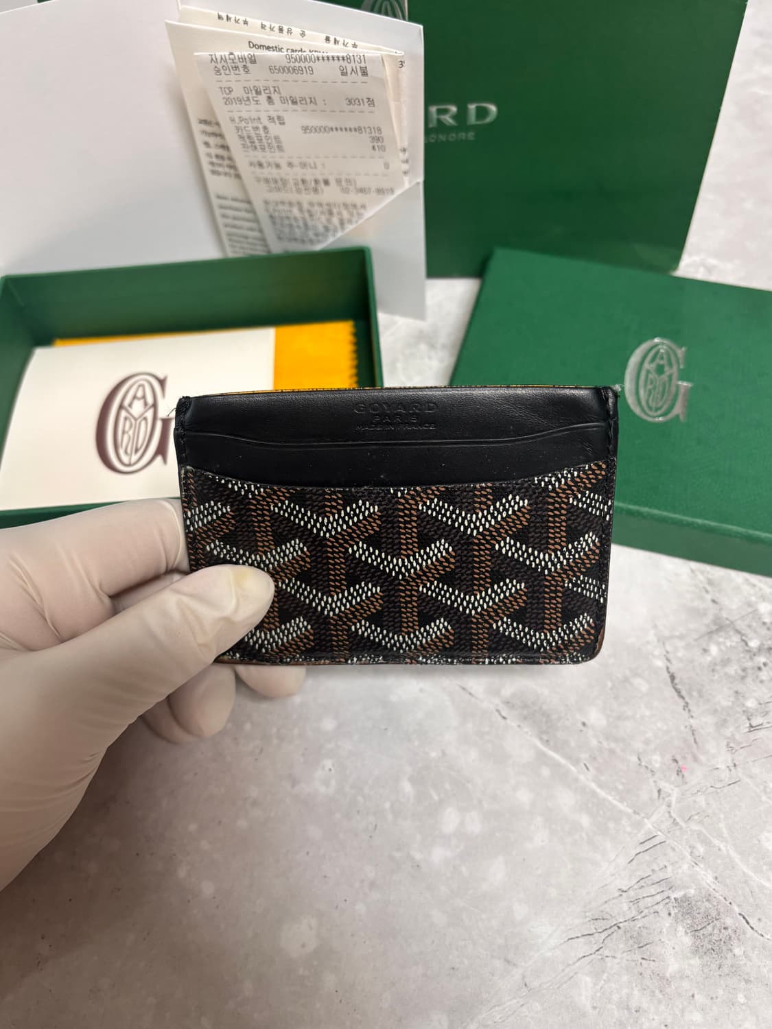 (정품) 풀구성 고야드 생쉴피스 카드지갑 상품이미지2