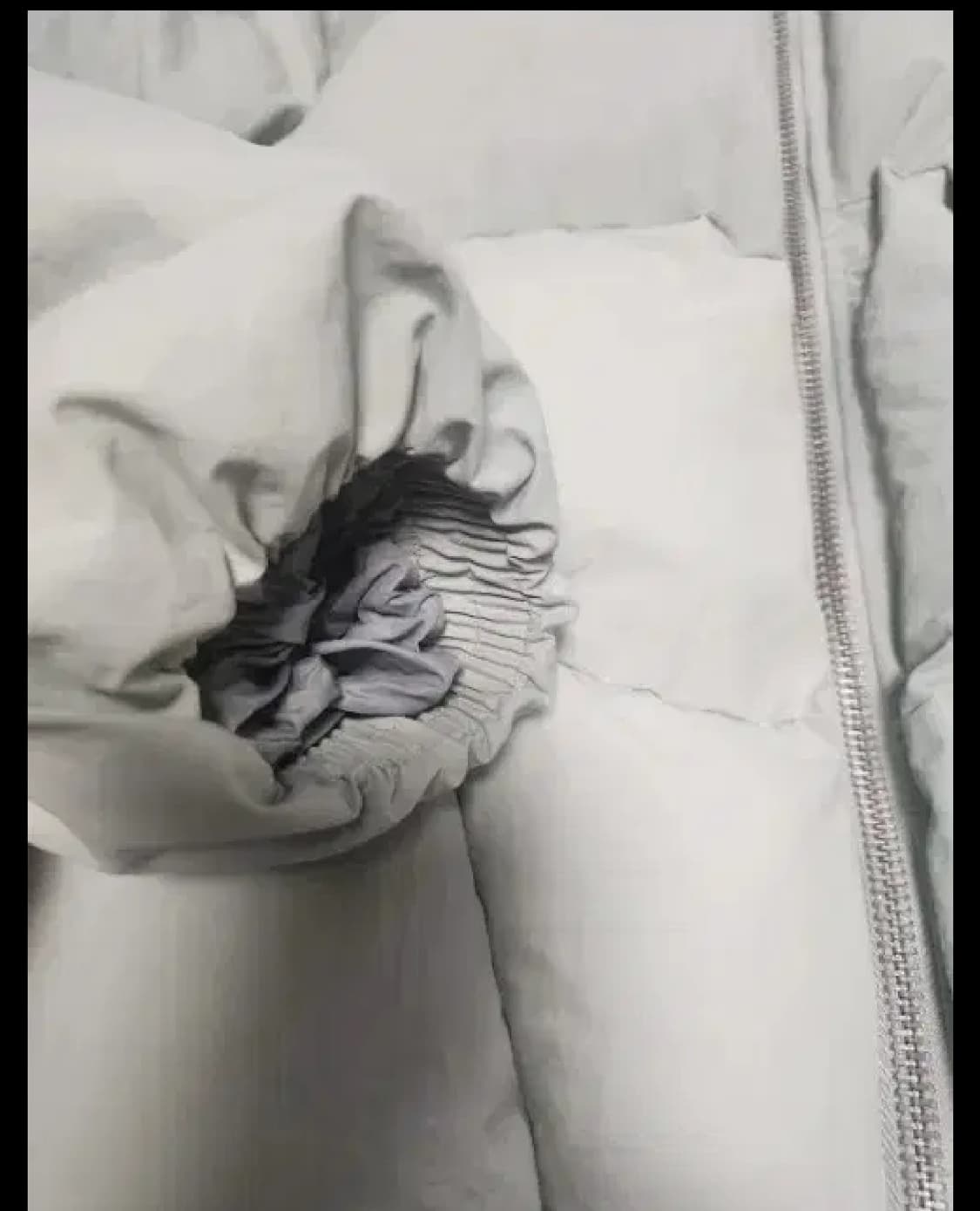 자라 워싱민트 패딩 상품이미지3