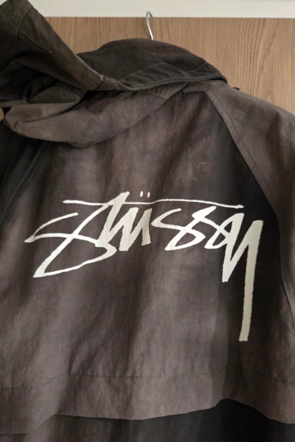 스투시 웨이브 다이 비치 쉘 자켓 블랙 S 상품이미지4