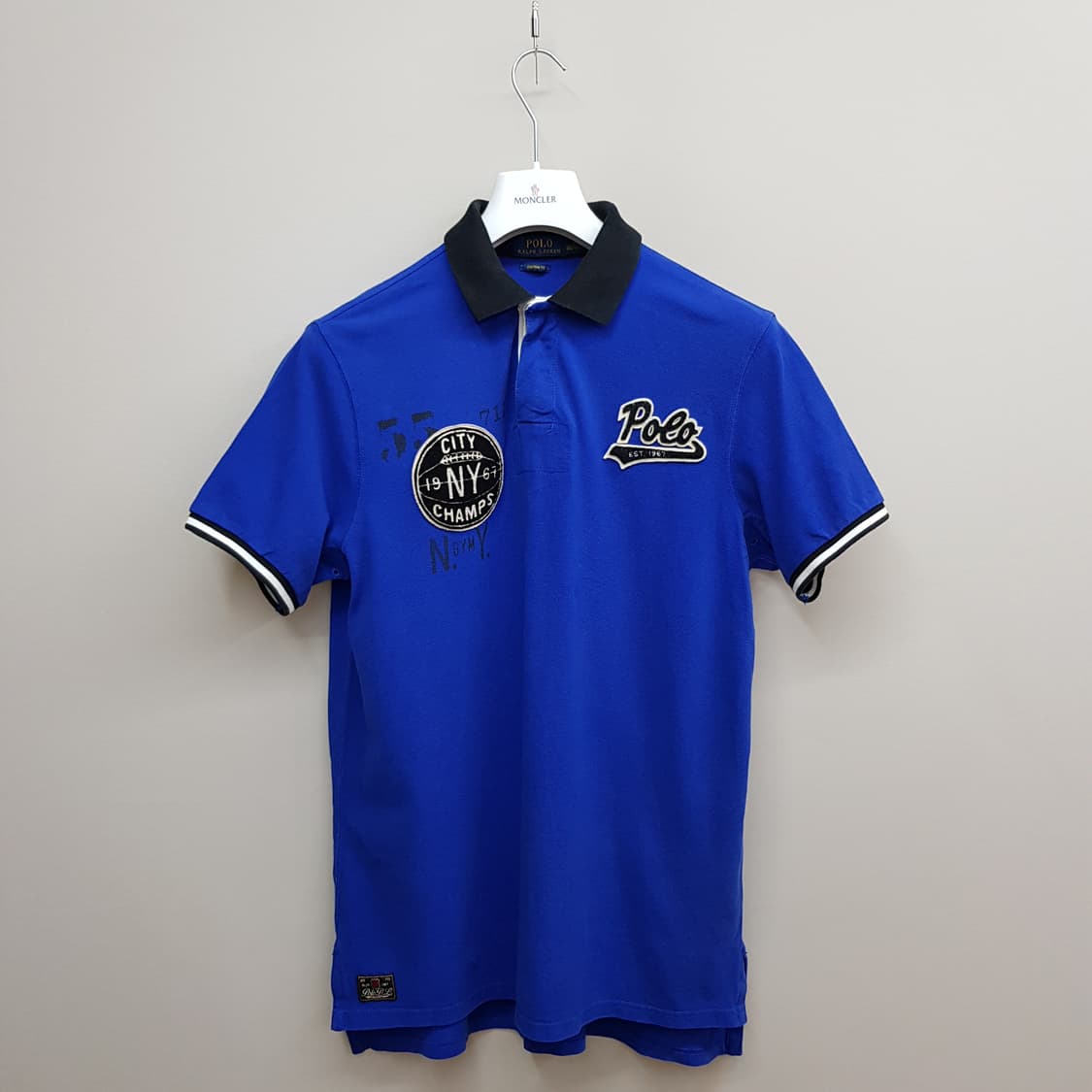 폴로 랄프로렌 커스텀핏 반팔 카라 티셔츠 L사이즈 상품이미지1