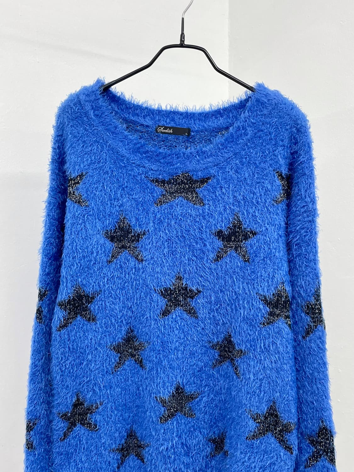 y2k 블루 스타 니트💙 상품이미지5