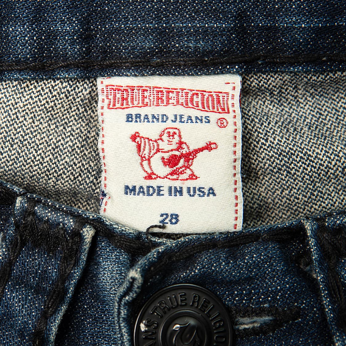 [28] 00s 트루릴리젼 USA 메이드 조이 슈퍼T 플레어 데님팬츠  상품이미지9