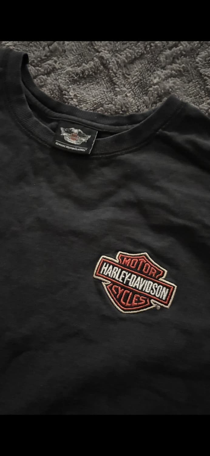 할리 데이비슨 플레임 그래픽 롱슬리브 상품이미지3