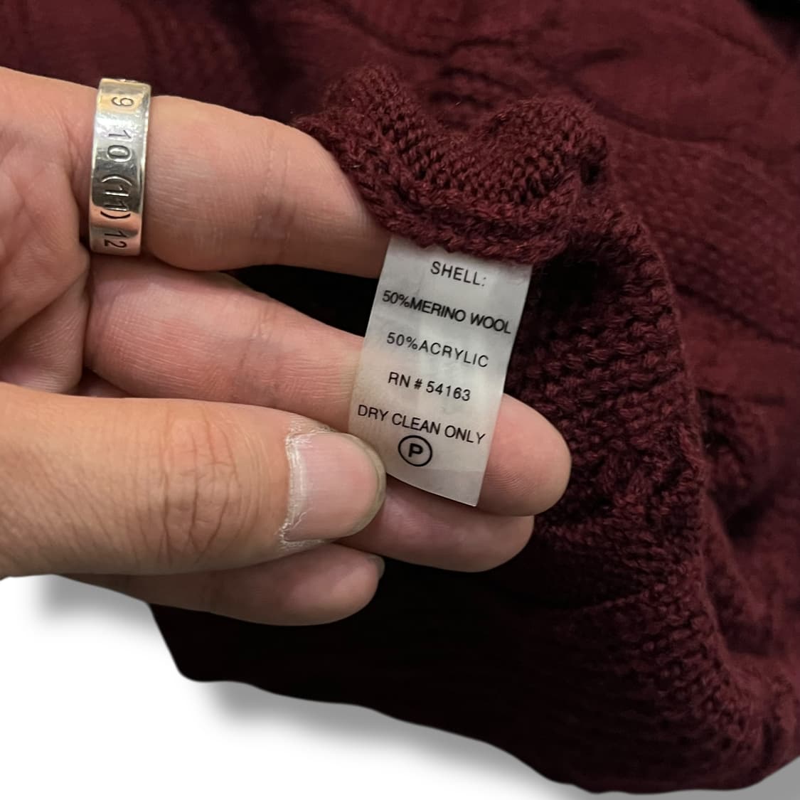  캘빈클라인 꽈배기 하프 니트원피스 y13876 상품이미지7