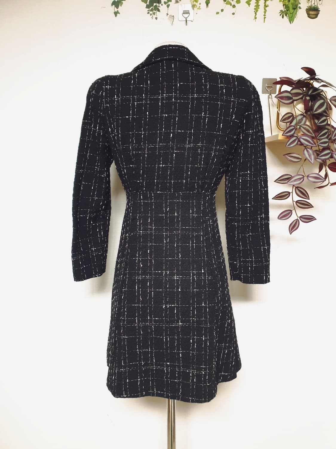 트위드원피스 미니 66 블랙 M 상품이미지8
