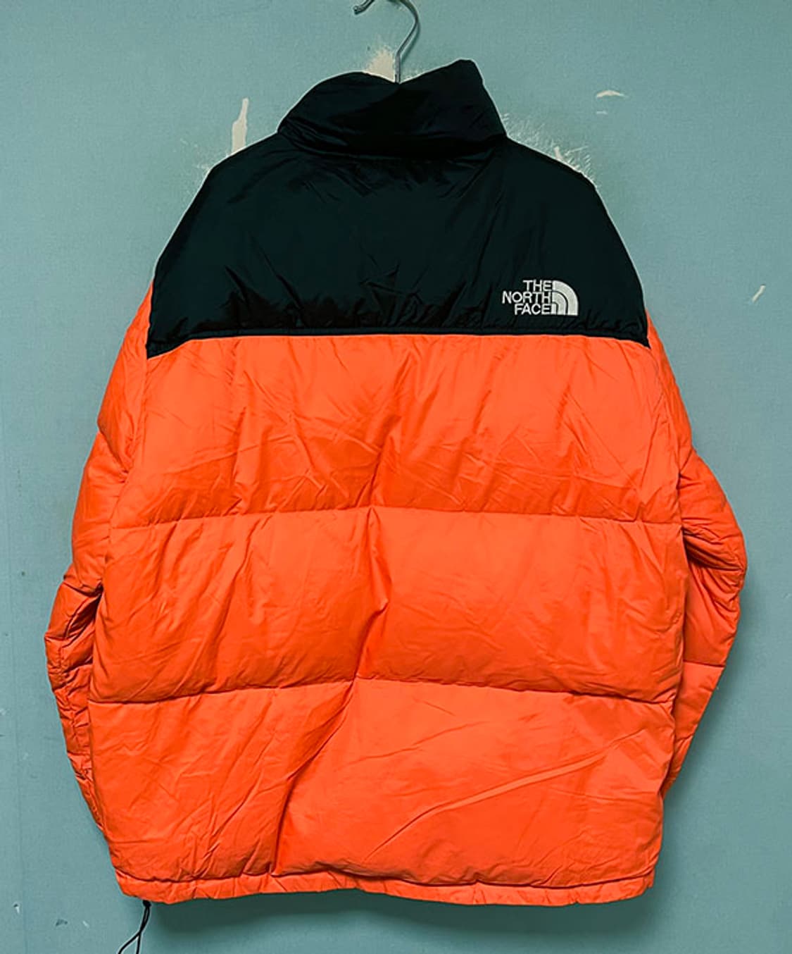 슈프림 노스페이스 파워오렌지 눕시 남자패딩 XL 105-110  상품이미지2