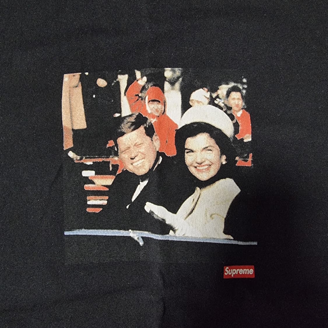 슈프림 케네디 반팔 티셔츠 블랙 상품이미지2