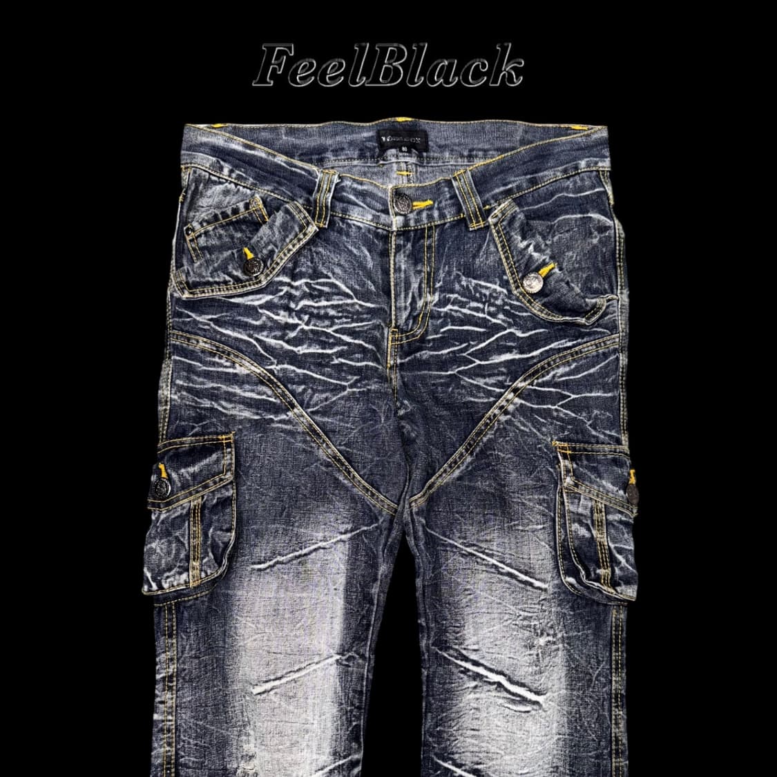 LOWBOX vintage cargo flare denim  상품이미지4
