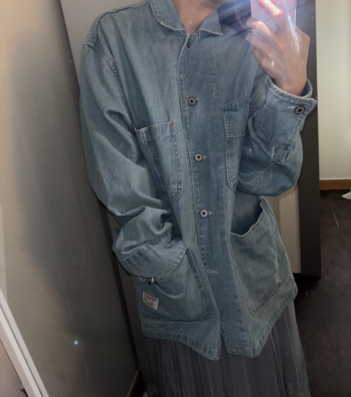 빈티지 청 자켓 상품이미지1