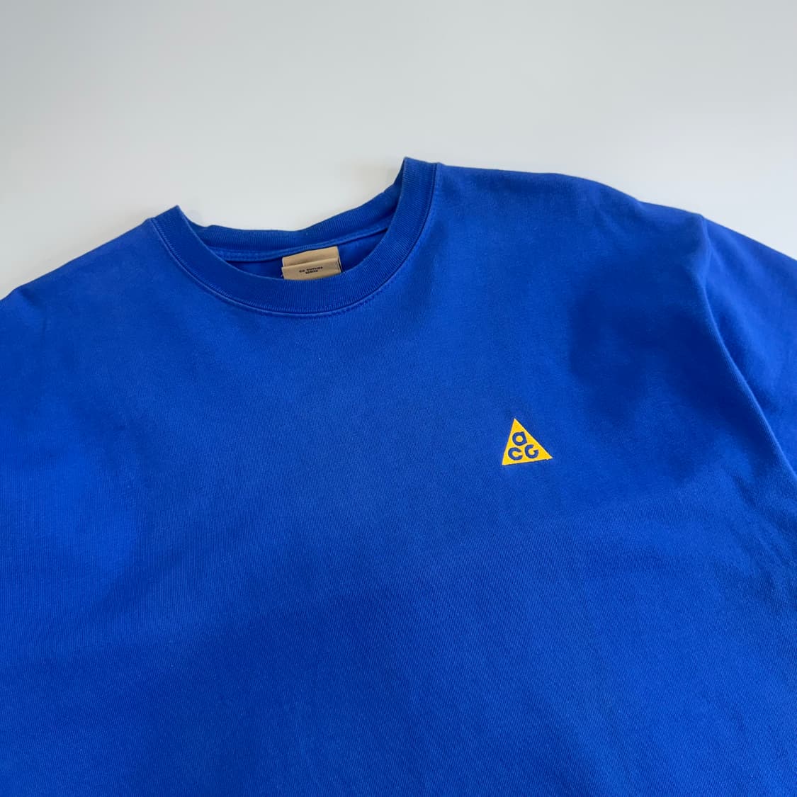 ACG Nike 나이키 스몰 로고 블루 반팔티 상품이미지4