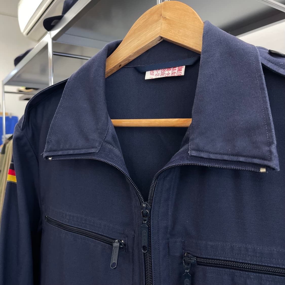 80s 독일 해군 덱 자켓 (M) 상품이미지2