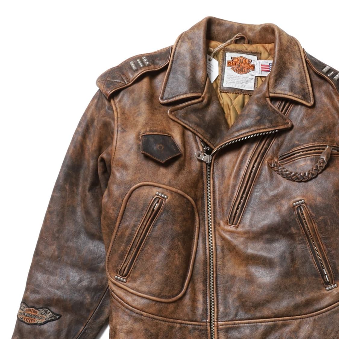 할리 데이비슨 Harley Davidson Leather Jacket 상품이미지3