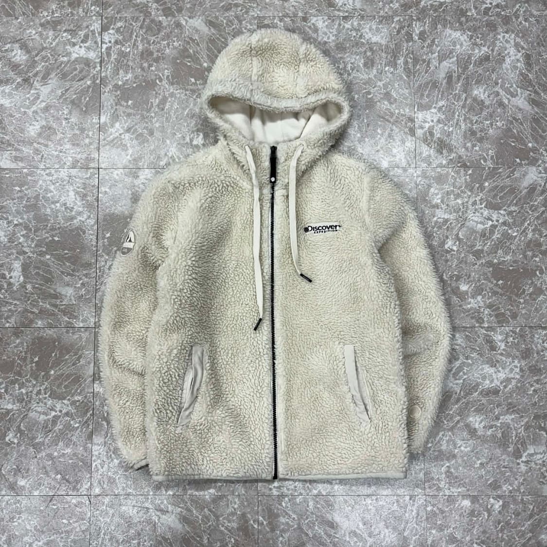 디스커버리 익스페디션 쉐르파 플리스 자켓 후드집업 후리스(90) 상품이미지3