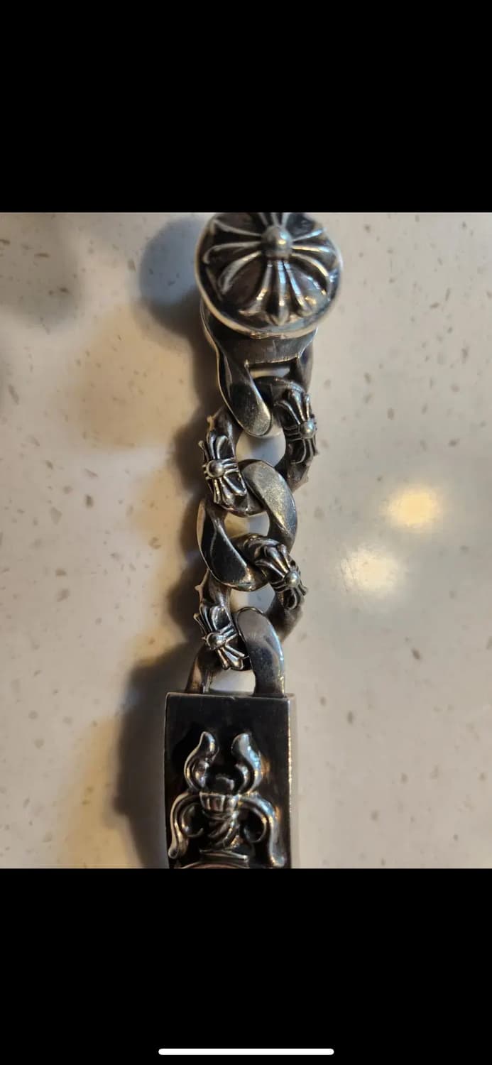 크롬하츠 대거 ID 팬시 클립 팔찌 상품이미지3