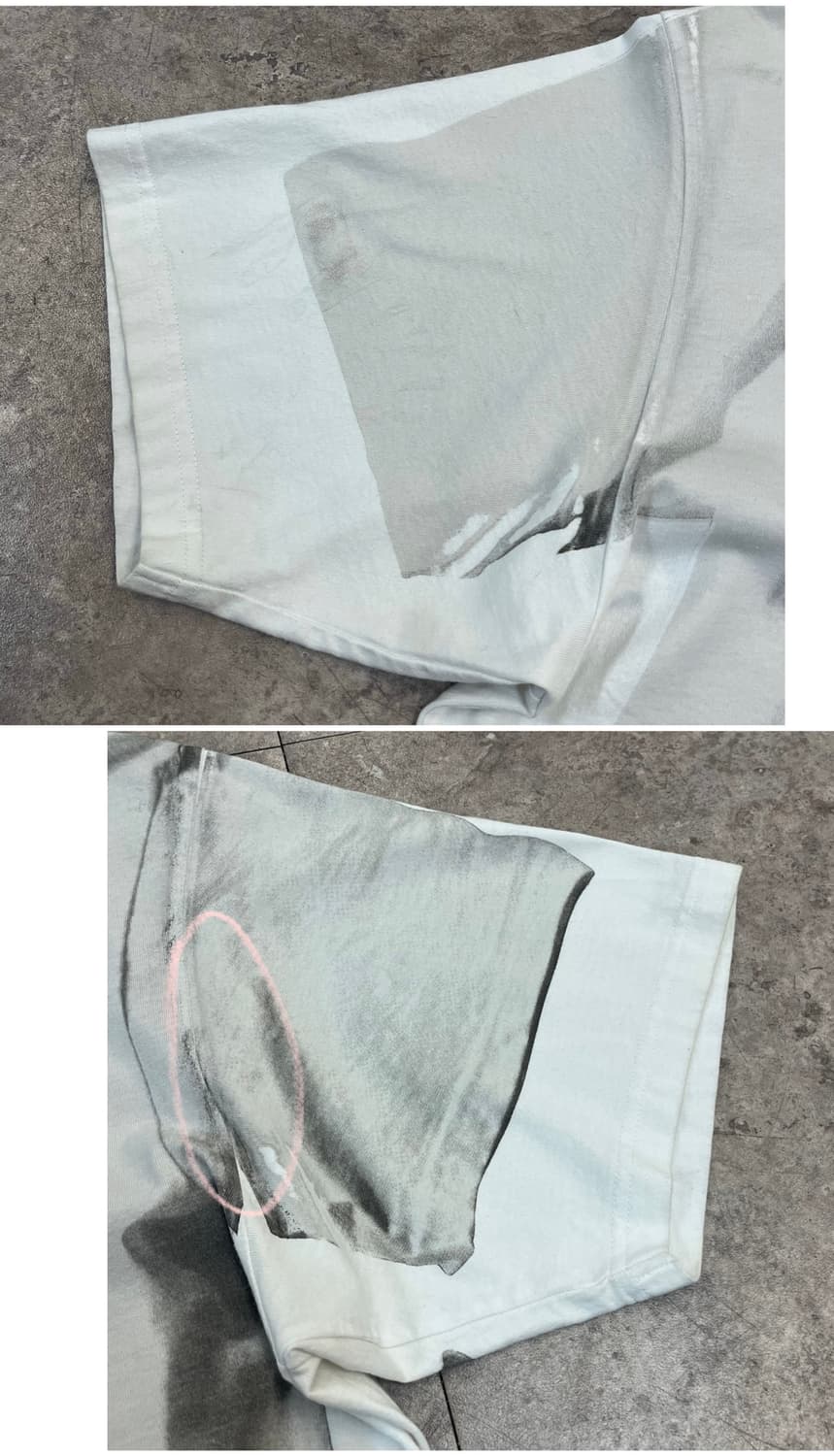 슈프림 X 마르지엘라 MM6 박스 로고 반팔티 화이트 M #csz3923 상품이미지7