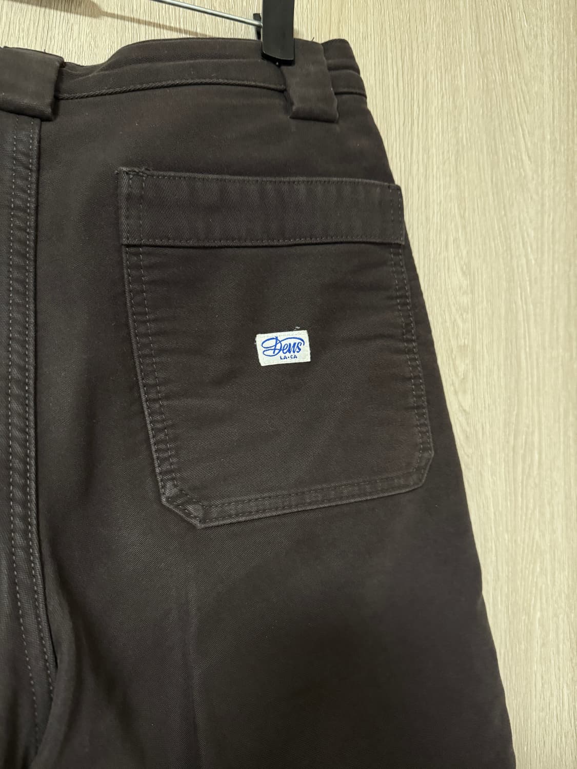 데우스 몰스킨 팬츠 브라운 deus moleskin pants 상품이미지4